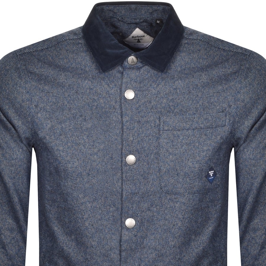 Alternative Image for ProductBarbour Beacon Terrence Overshirt Navy2